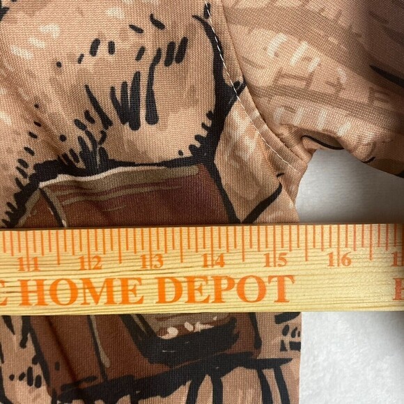 Star Wars Yoda Jacket Kids Size Small Green Full Zip Hooded Casual Pockets - Picture 3 of 7